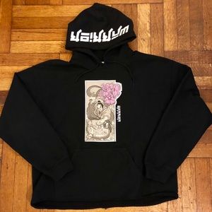 WARRIOR black custom sweater